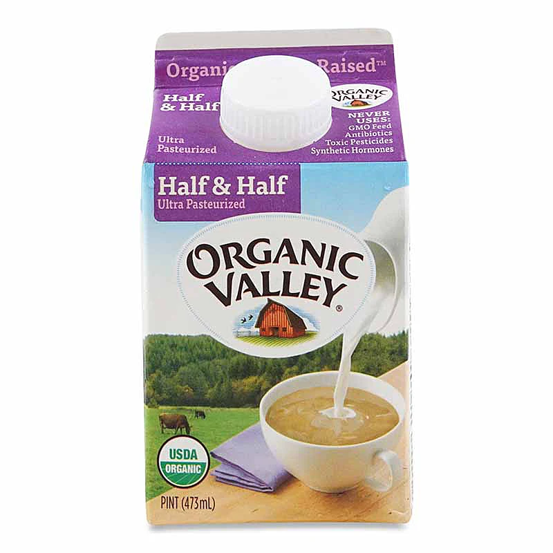 Organic Valley Half & Half 473ml