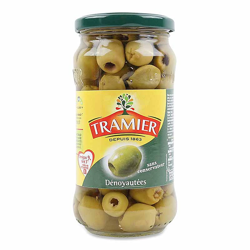 Tramier Pitted Green Olives, 160g