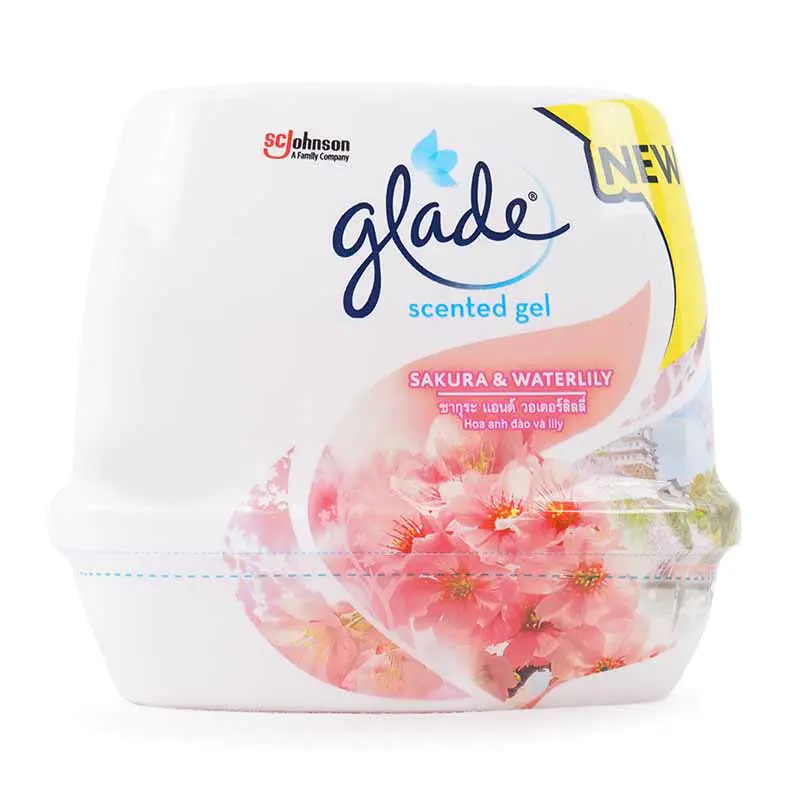 Glade Scented Gel Sakura White Lily 180g