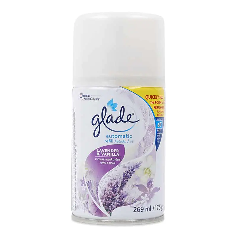 Glade Auto Spray Air Freshener Refill - Lavender & Vanilla 175g