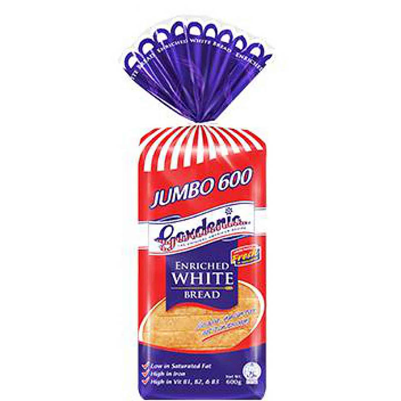 Gardenia Enriched White Bread, 600g