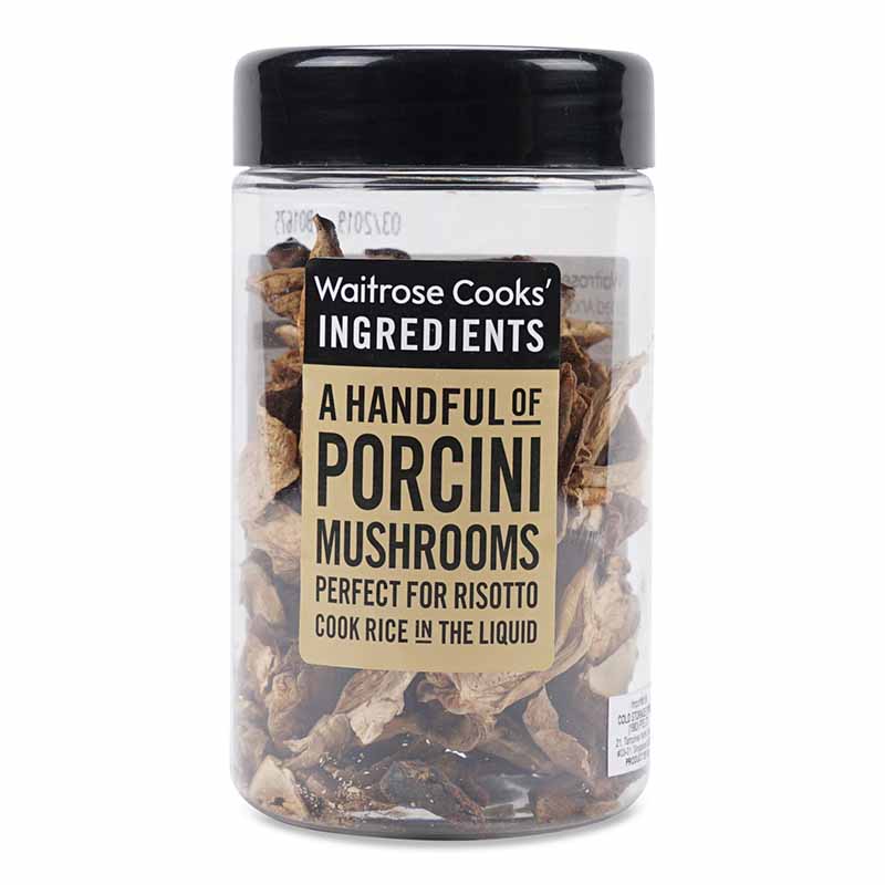 Waitrose Porcini Mushrooms Dried 30g