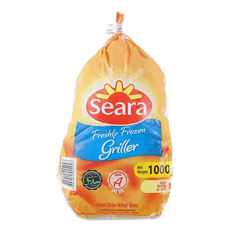 Seara Frozen Chicken Griller Brazil Pack, 1Kg