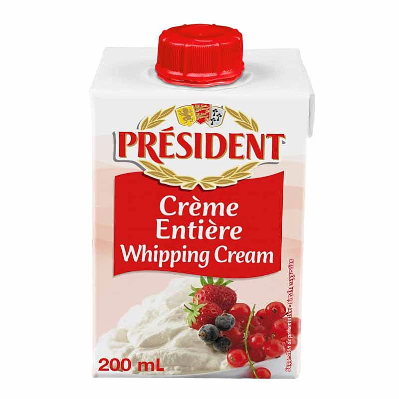 President Whipping Cream, 20Cl