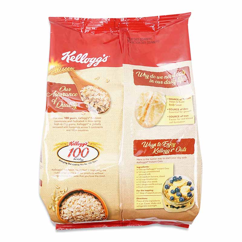 KELLOGGS INST OATMEAL 800G