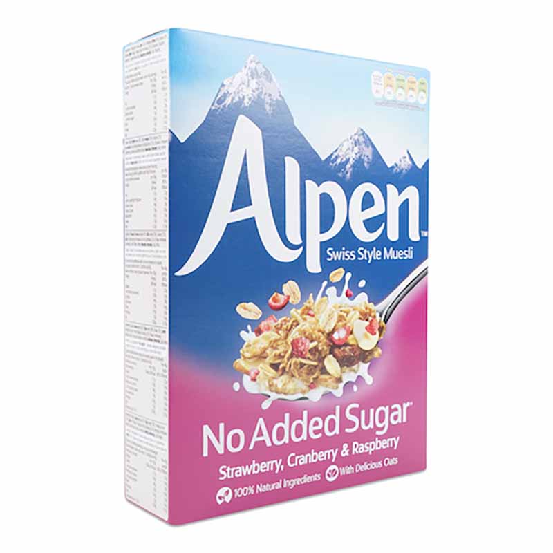 Alpen Muesli Strawberry, Cranberry & Raspberry Cereal 560g