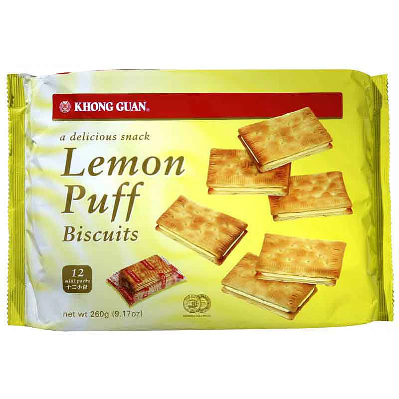 Khong Guan Lemon Puff 12s X 22g