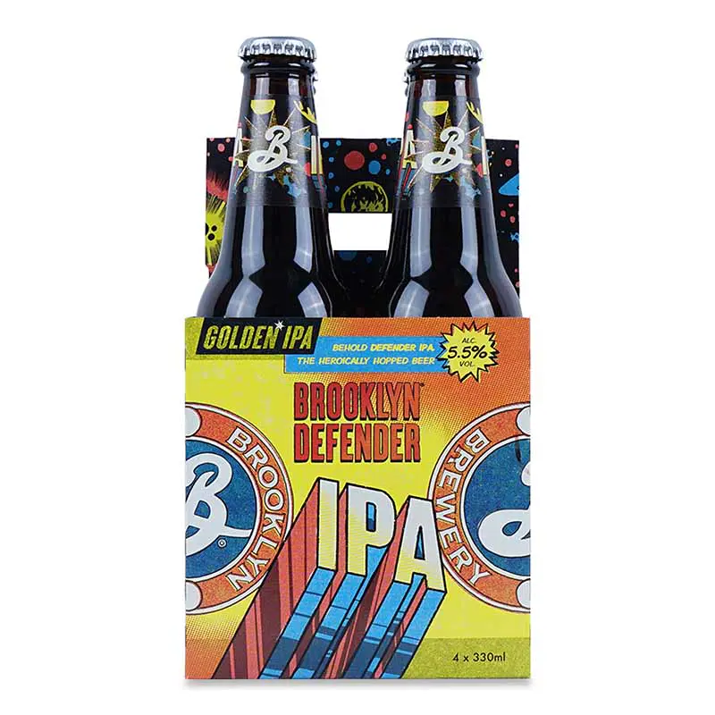 Brooklyn Defender Ipa Bottle, 4 x 330ml