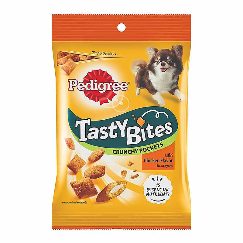 Pedigree Tasty Bites Pockets Chicken 60g
