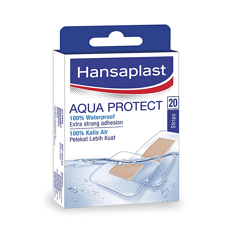 Hansaplast Aqua Protect Waterproof Plaster, 20pcs .