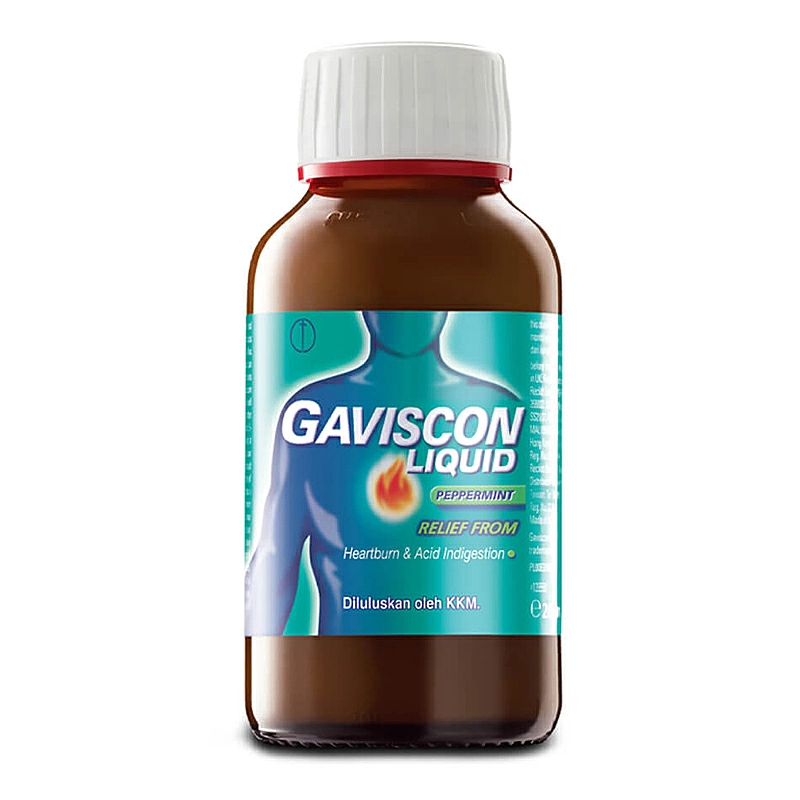 Gaviscon Liquid Peppermint, 200ml .