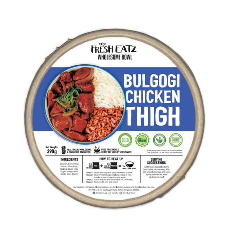 Fresh Eatz Bulgogi Chicken Thigh 390G