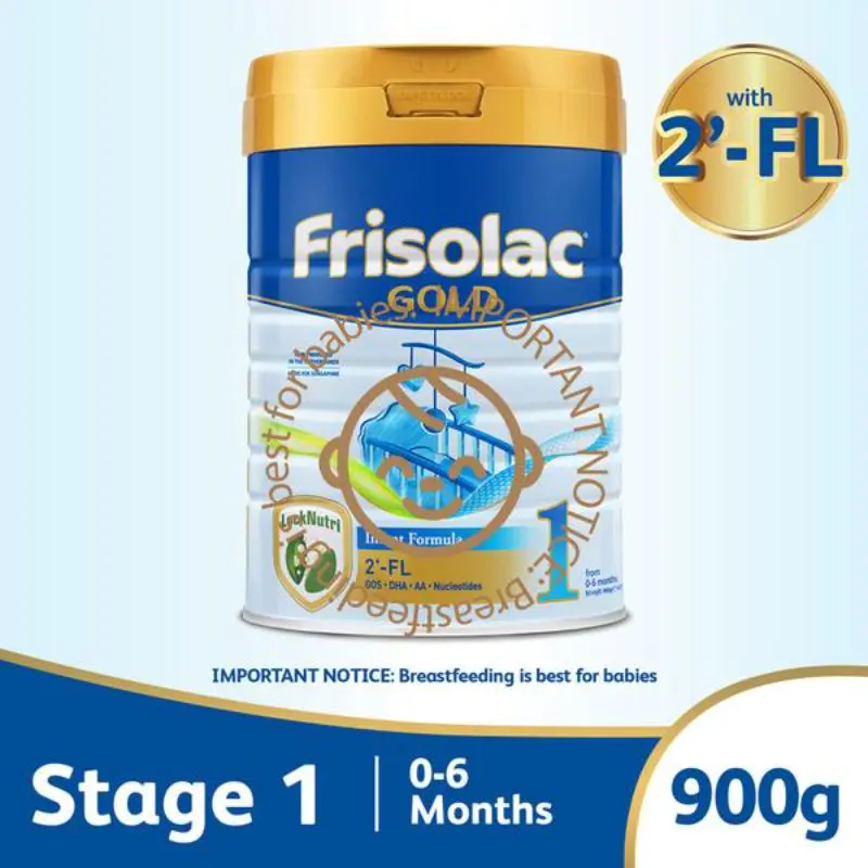 Frisolac Gold Stage 1 2'-FL 900g - Infant Newborn Baby Milk