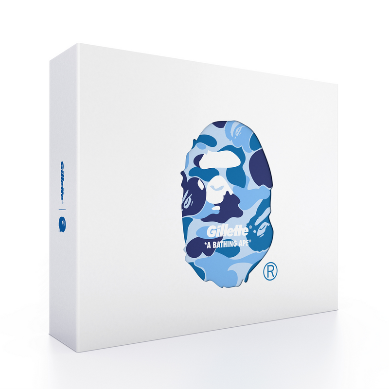 吉列吉列bape聯名限量版剃鬚刀附限定刀座/旅行盒1PC