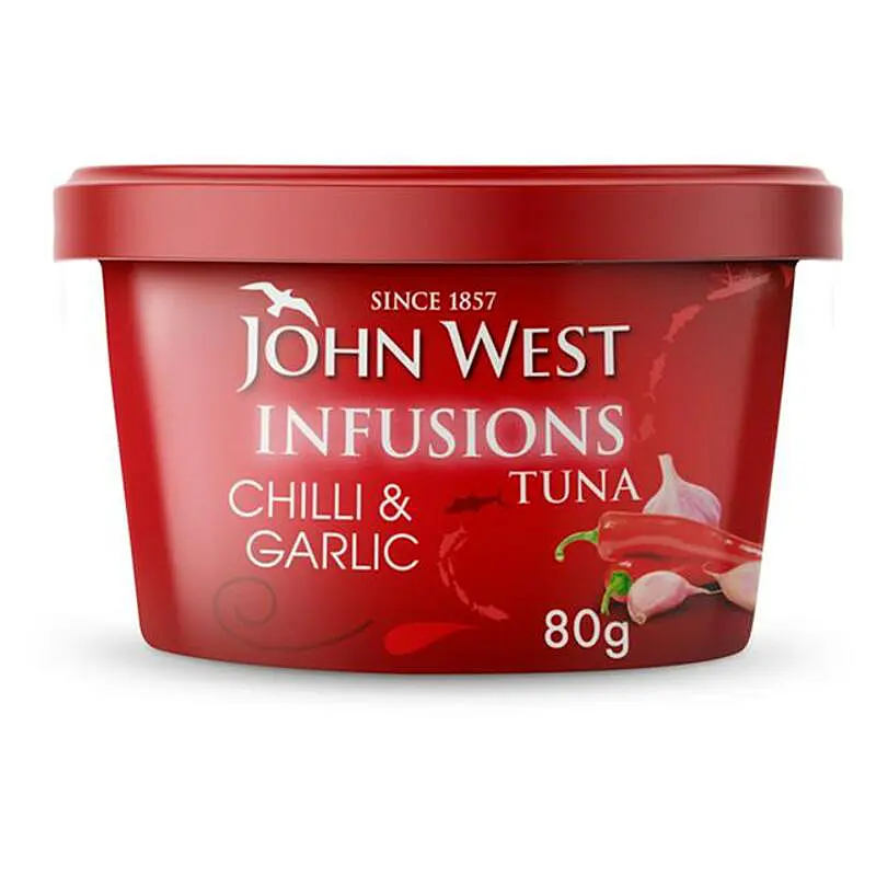 John West Infusions chilli & Garlic, 80g