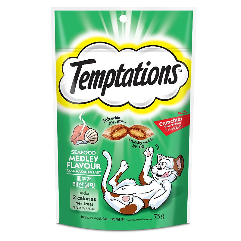 Temptation Cat Treats Seafood 85g