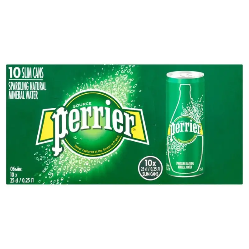 Perrier Natural Fridge 10x250ml