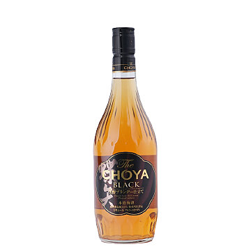 日本蝶矢CHOYA 黑牌芳醇濃郁白蘭地梅酒700ML