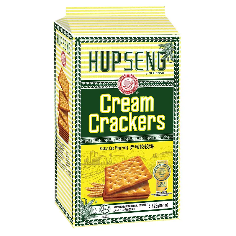 Hup Seng Cream Crackers, 428g