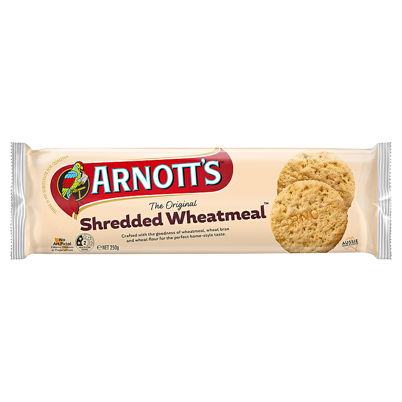 Arnott's Shredded Wheatmeal Biscuit, 250g