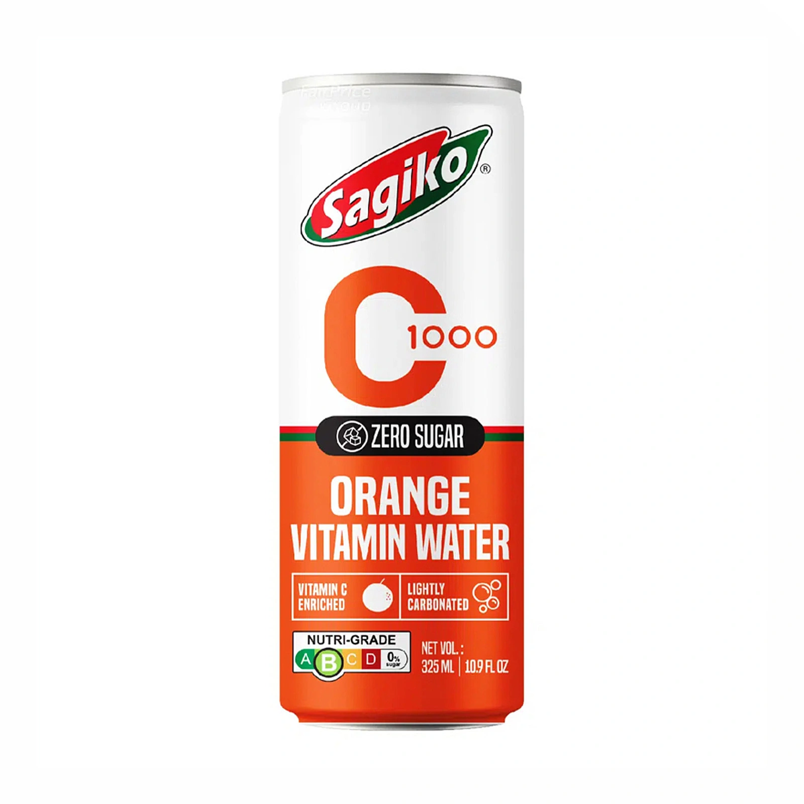 Sagiko Orange Vitamin Water Can, 325ml