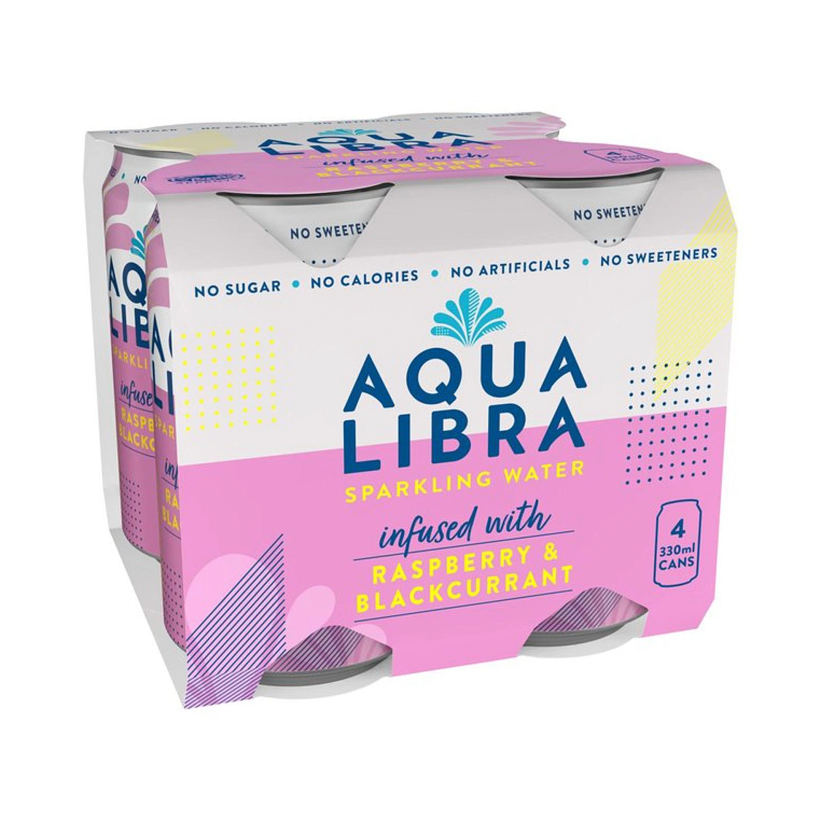 Aqua Libra Raspberry / Blackcurrant, 4x330ml