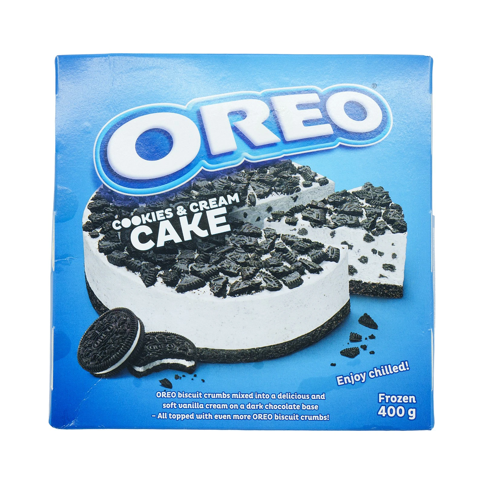 Almondy Oreo Cookie & Cream Cake, 400g