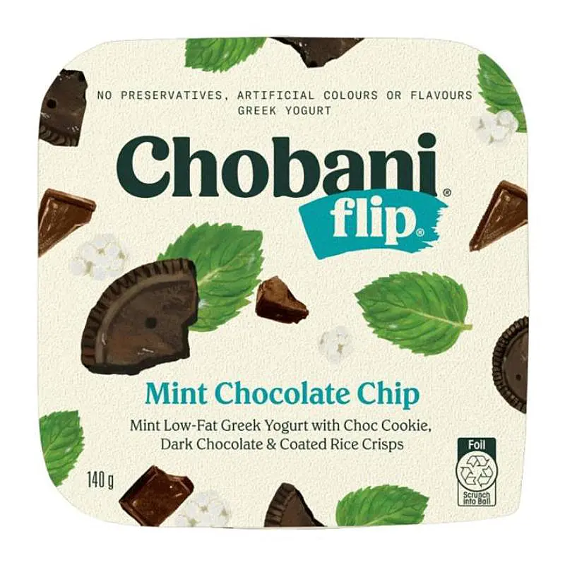 Chobani Mint Chocolate Flip Yoghurt