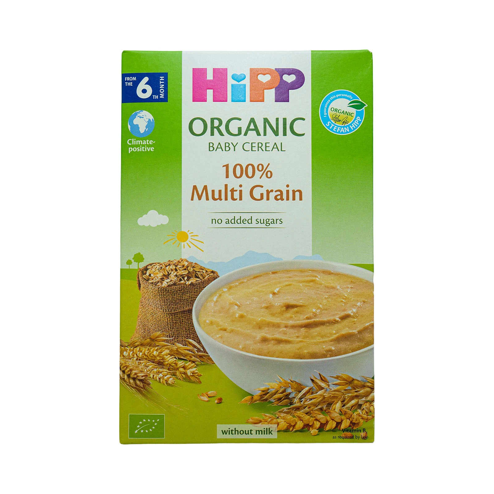 Hipp Organic Baby Cereal 100% Multicereal, 200g
