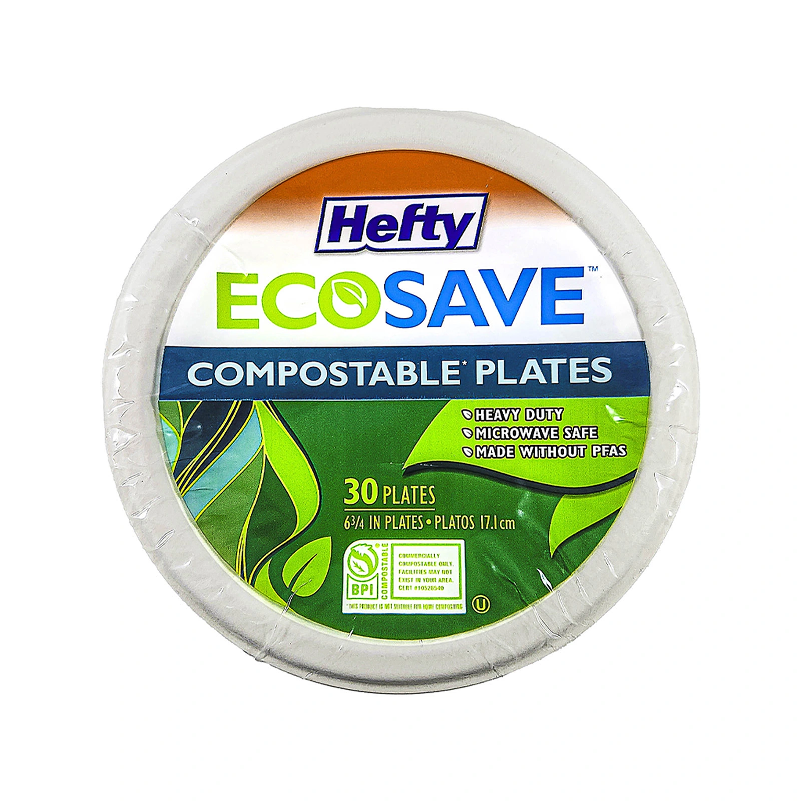 Hefty Ecosave 6-3/4" Plate, 30s