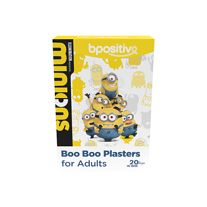 Bpositive Boo Boo Plasters Adults, 20s