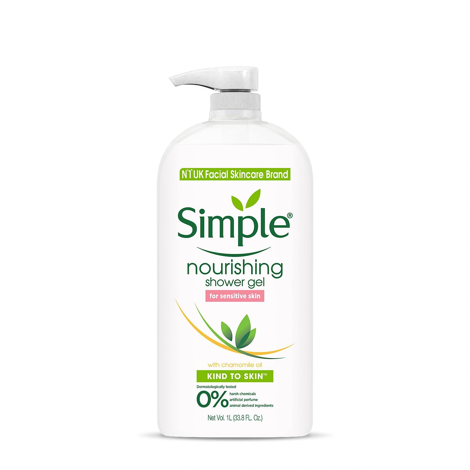 Simple Nourishing Shower Gel, 1l