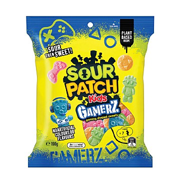 SOUR PATCH 遊戲造型超酸軟糖190GM