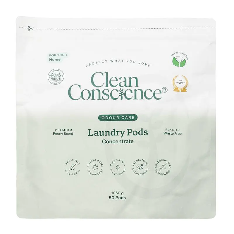 Clean Conscience Laundry Pods 5In1 Odour Care 50s