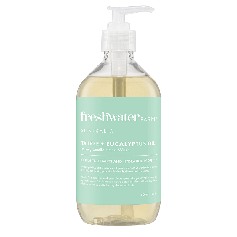 Freshwater Tea Tree Sanitising Hand Wash, 500ml