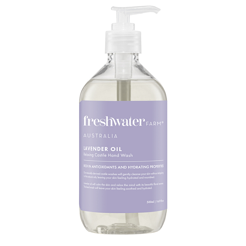 Freshwater Lavender Oil Relaxing Hand Wash 500ml