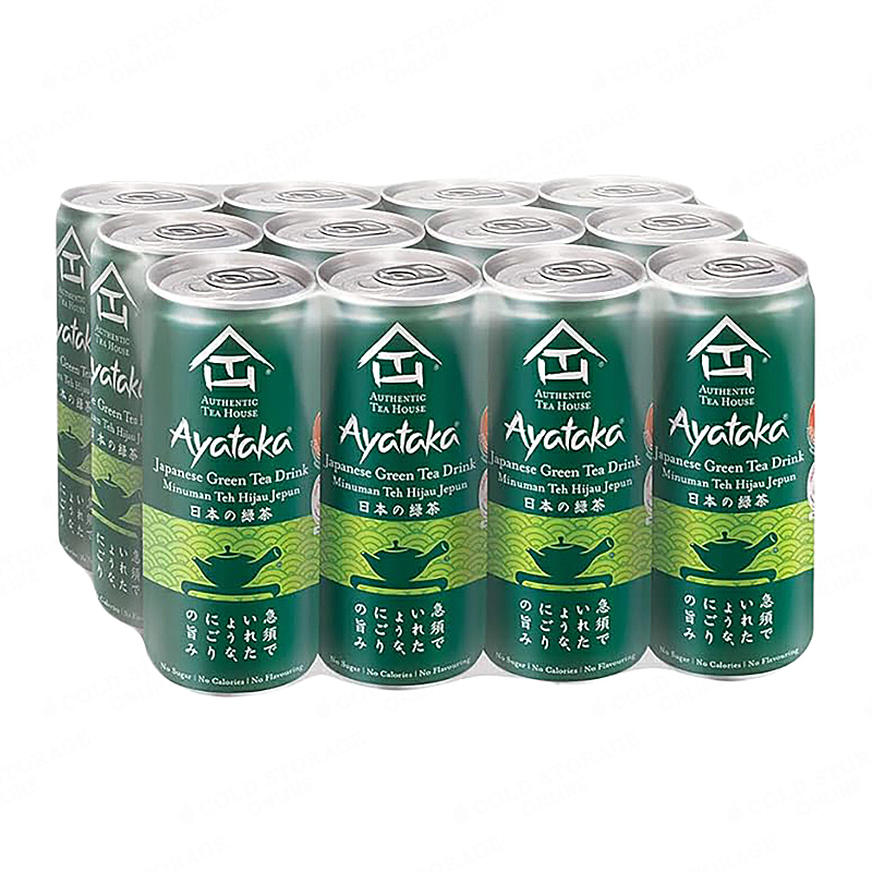 Authentic Tea House Ayataka Japanese Green Tea No Sugar 12sx300ml