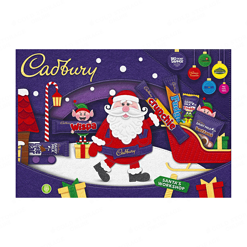 CADBURY MED SANTA SELECT125G