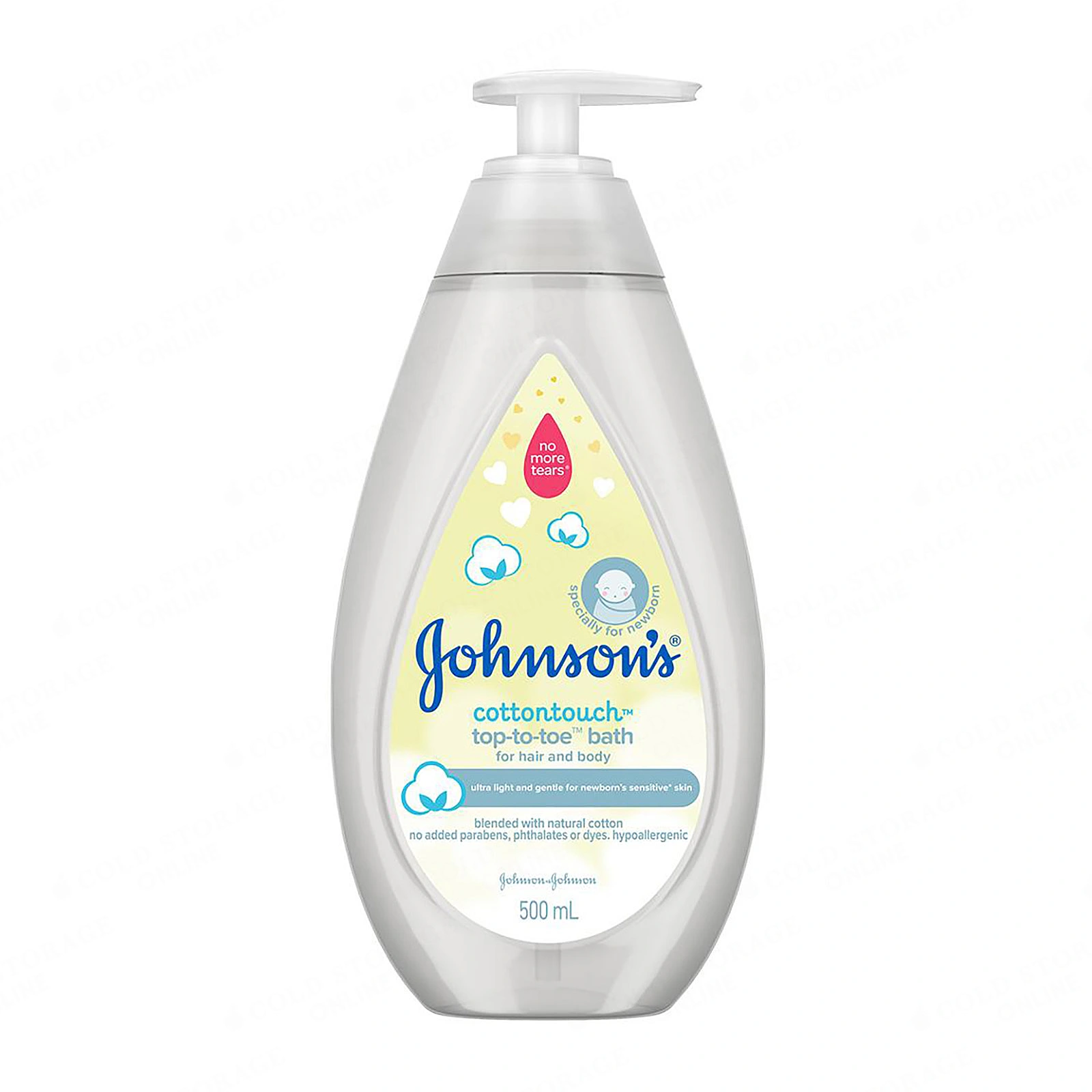 Johnson's Baby Cotton Touch Top To Toe Bath 500ml