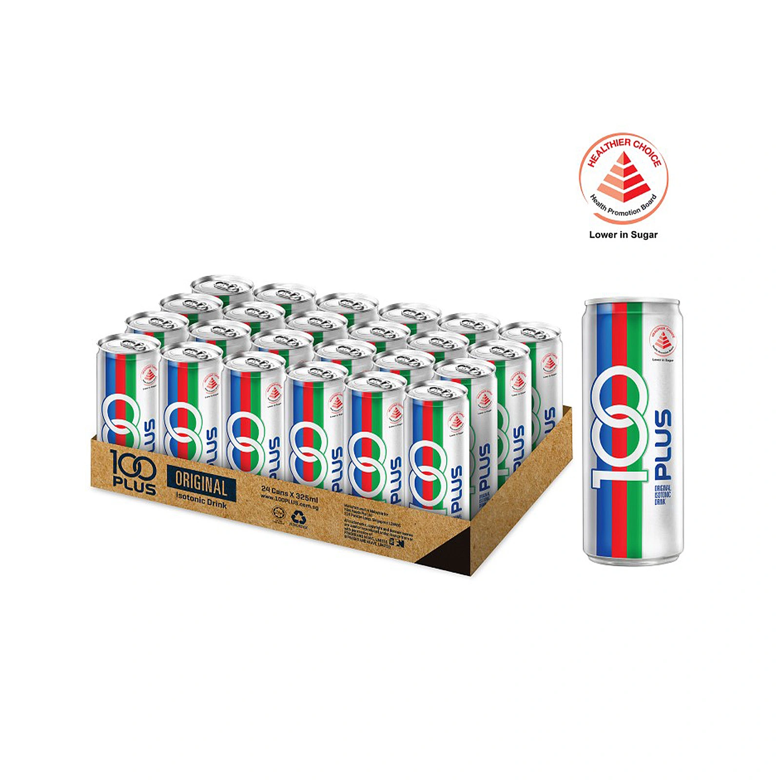 100Plus Iso Drink Original 24s X 325ml