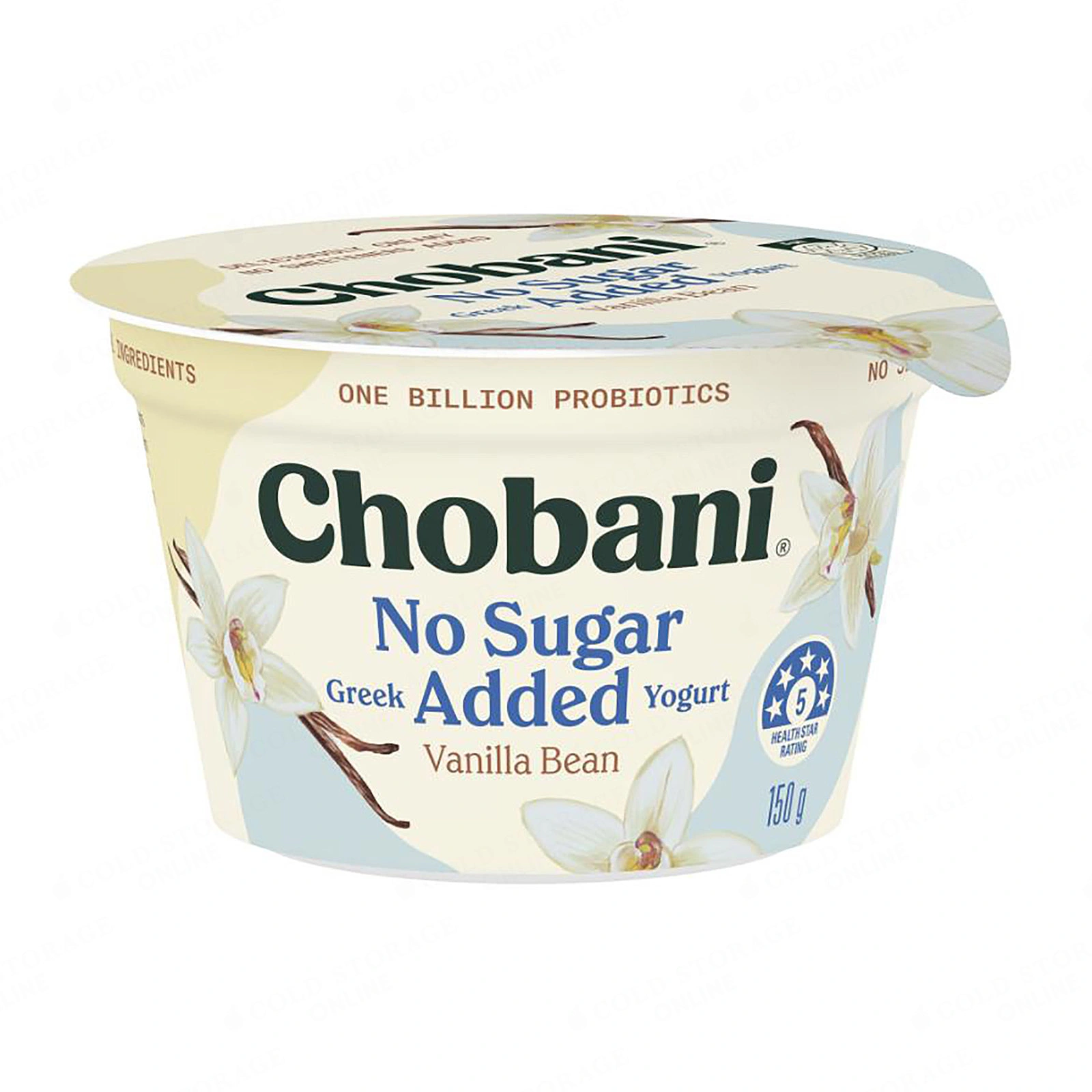 Chobani No Sugar Added Vanilla Yoghurt 150g