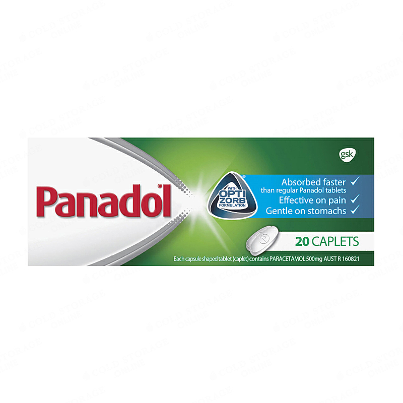 Panadol With Opti Zorb Pain & Fever 20 Caplets