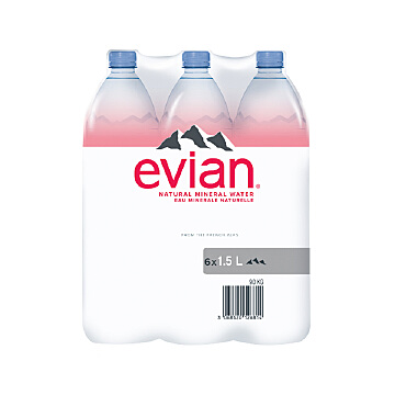 Evian Natural Mineral Water - Main Image
