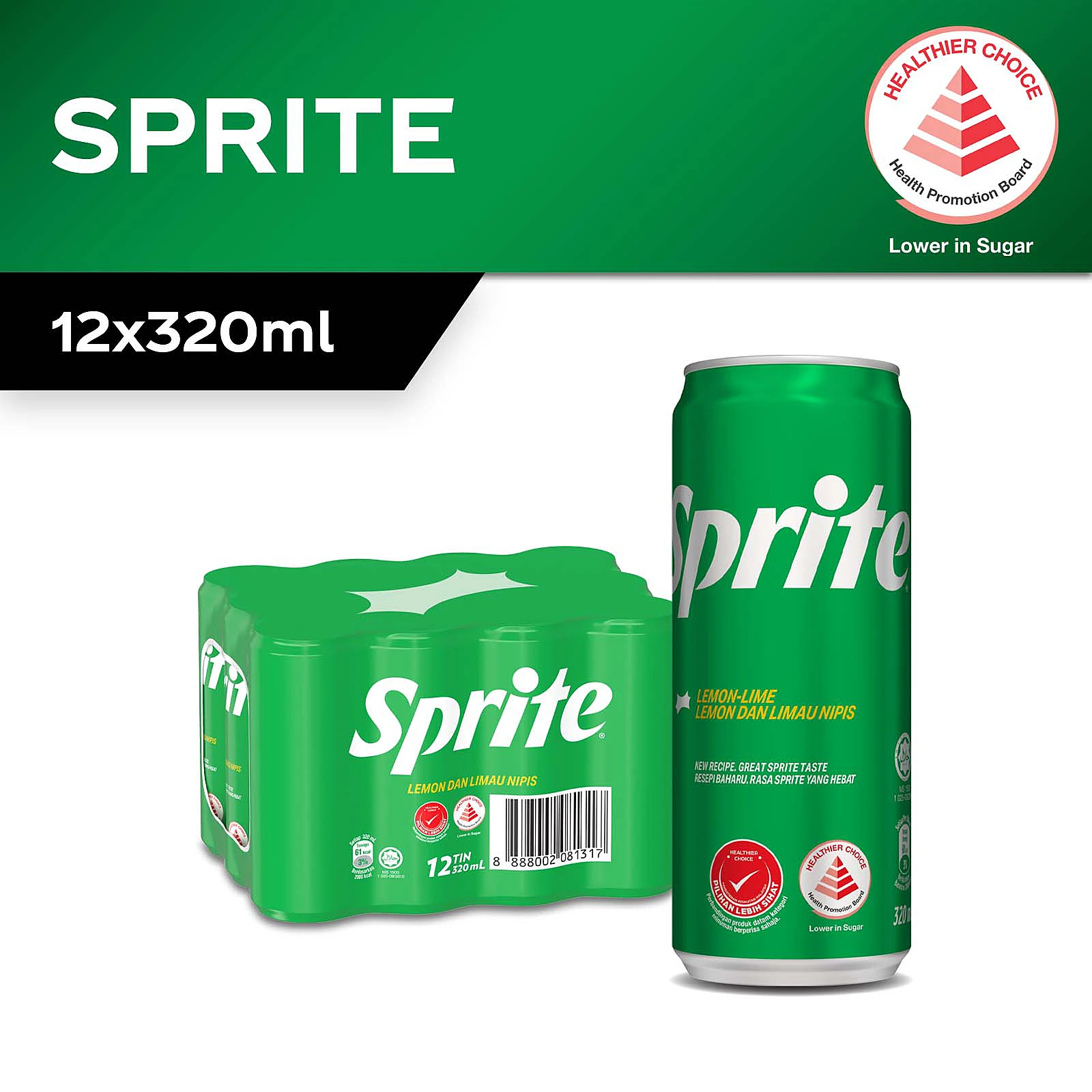 Sprite Lemon Drink 12x320ml