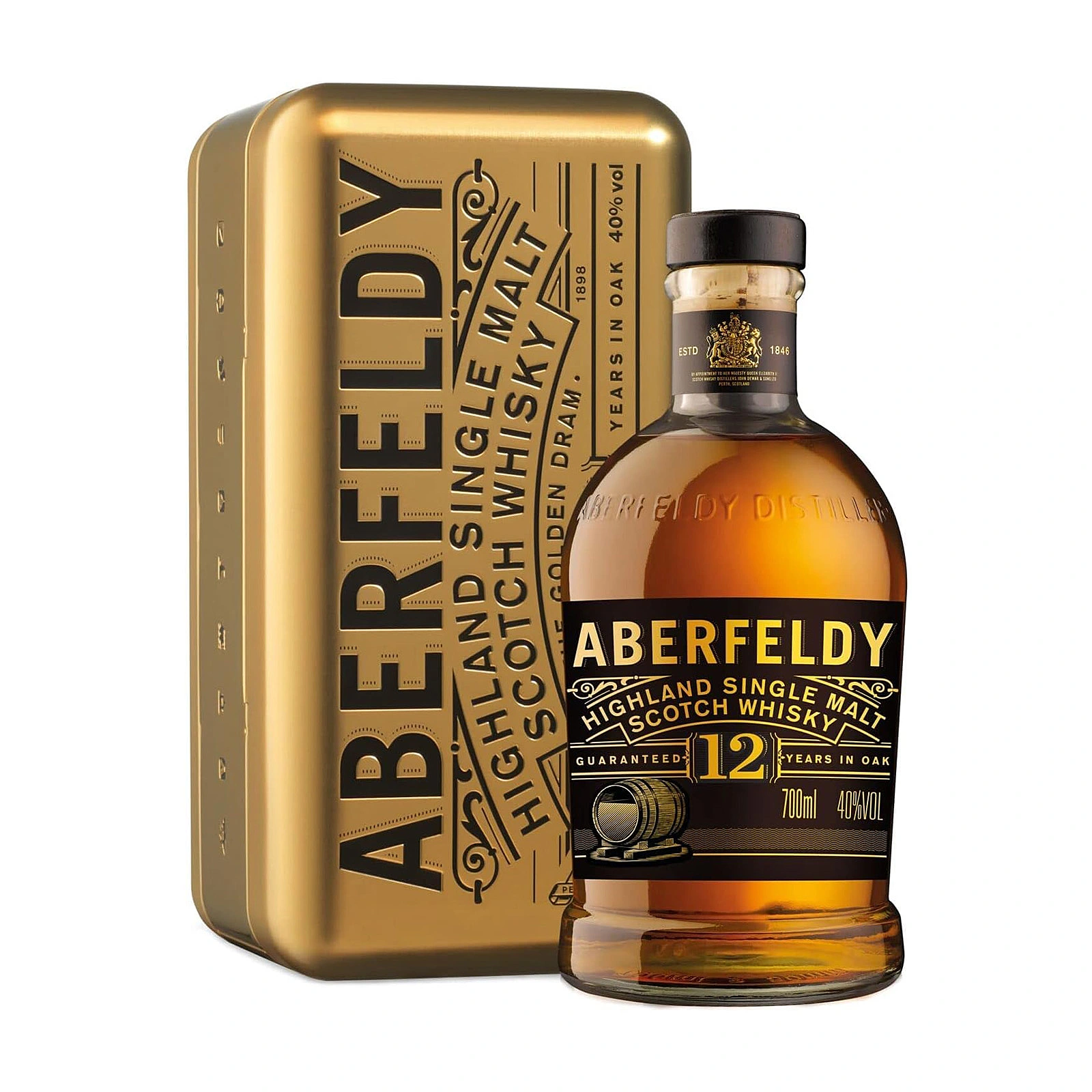 Aberfeldy 12 Year Old Single Malt Whisky 750ml