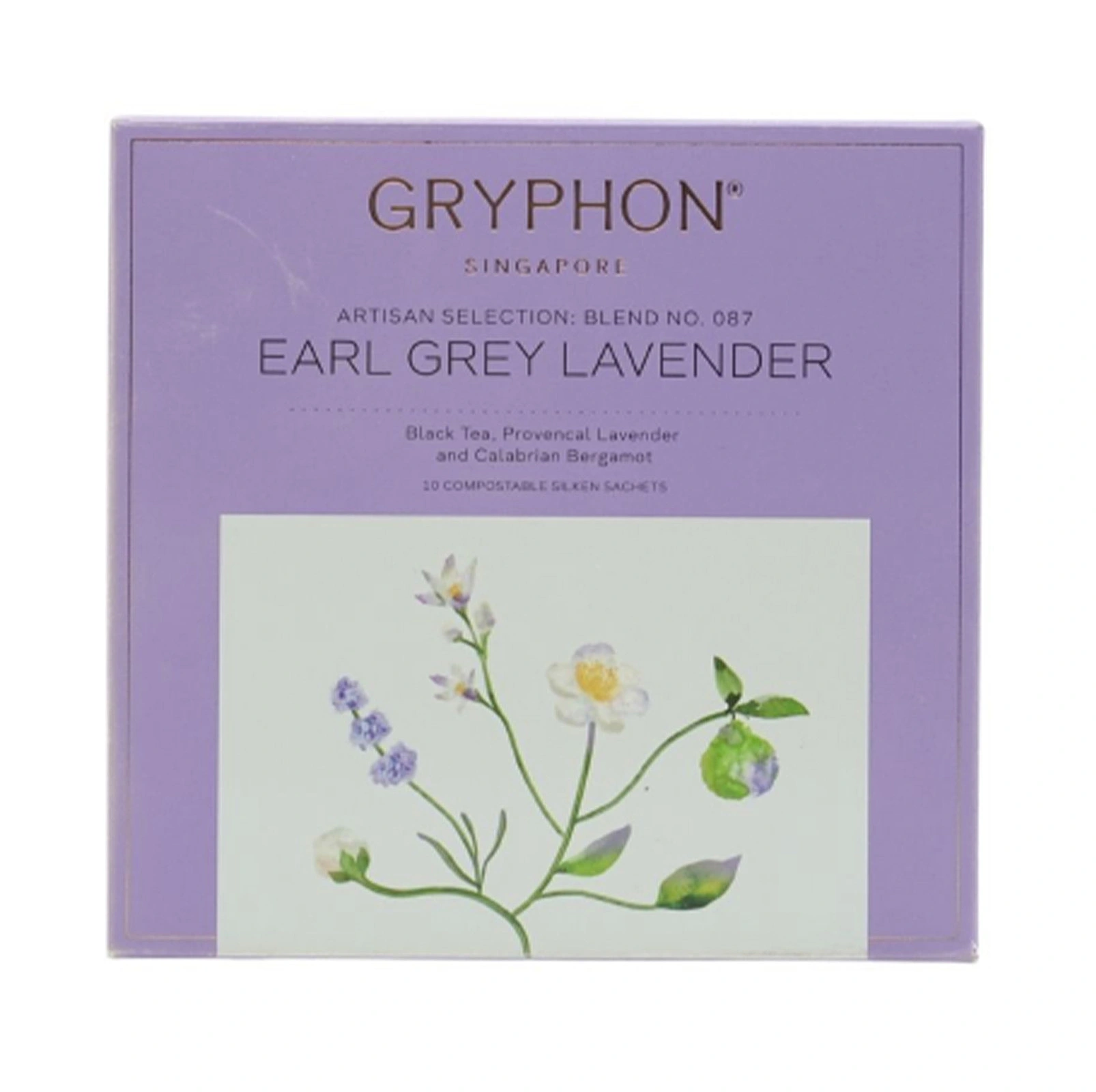 Gryphon Earl Grey Lavender 10 x 25g