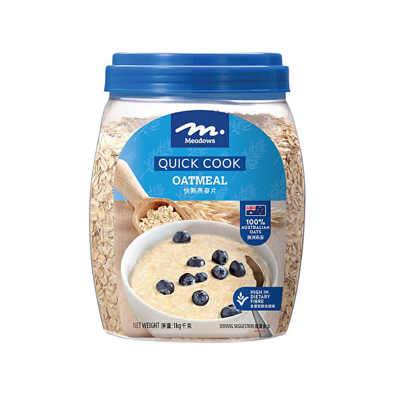 Meadows Quick Cook Oatmeal 1000g