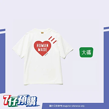 DAILY S/S T-SHIRT 紅心大碼