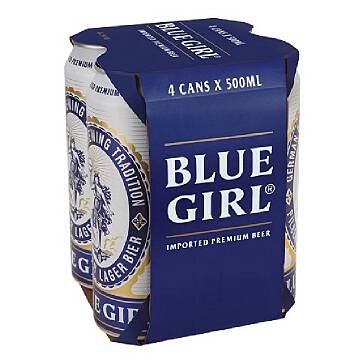 藍妹啤酒大罐裝4 X 500ML
