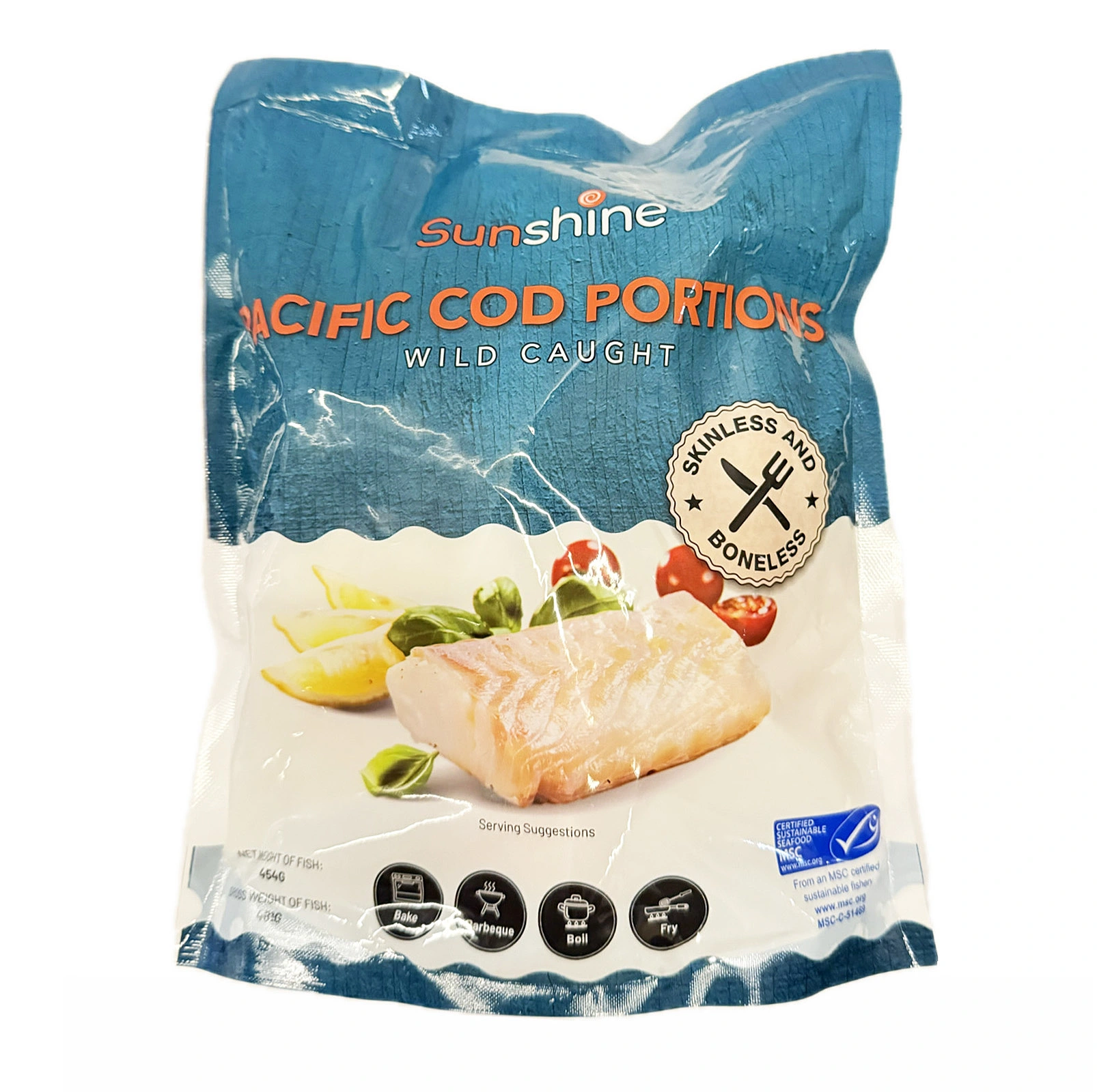 Alaska Cod Sunshine 454g